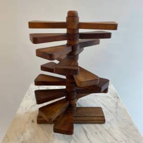 An Architect`s Model of Spiral Staircase